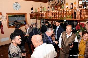 Brindis navideño del PSOE de Telde (Foto Antonio Alí)